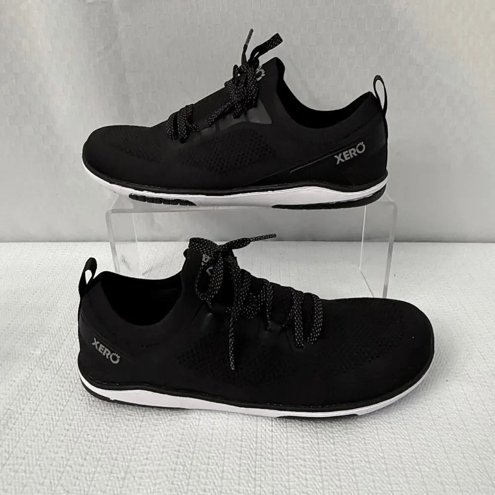Xero Nexus Knit Shoes Women’s Size 7 Black White Minimalist Barefoot